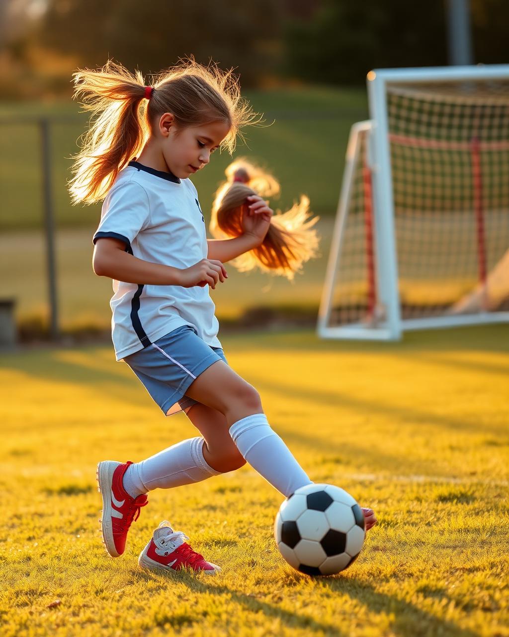 She scored! โฝ